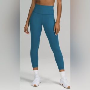 Wunder train Lululemon 25” high rise tight leggings